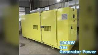 Tenaga Cadangan Generator Gas Alam 100KW