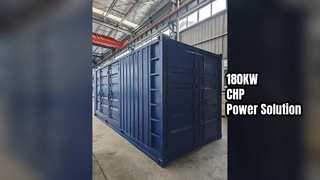 Pembangkit Listrik Generator CHP Gas Alam 180KW