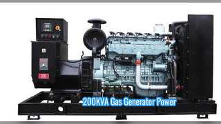 Solusi Tenaga Genset Gas Alam 200KVA