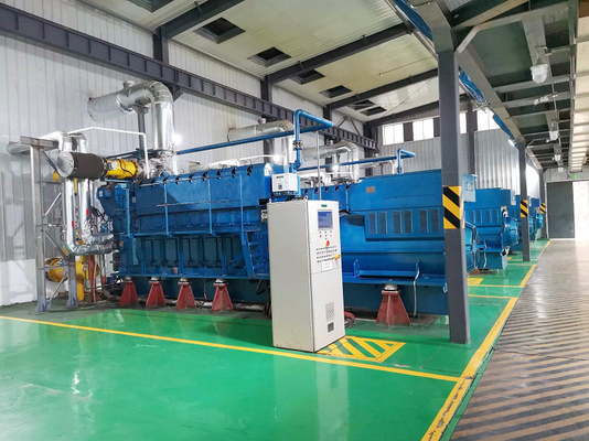 Harga bagus 1500KW 1.5MW Natural Gas Biogas Generator Set Power Station Open Container on line