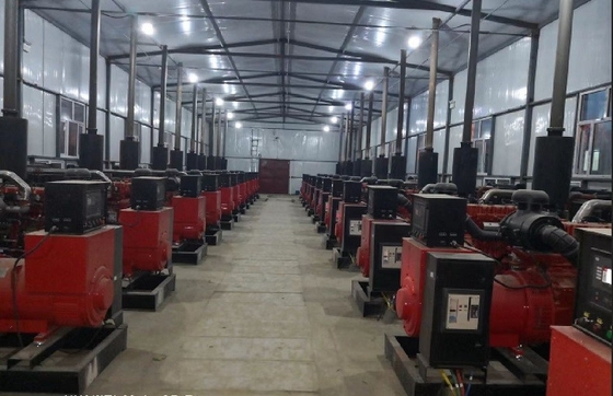 Harga bagus 50hz 60hz 250KW Natural Gas Generator Set Yuchai Engine Backup Emergency Power on line