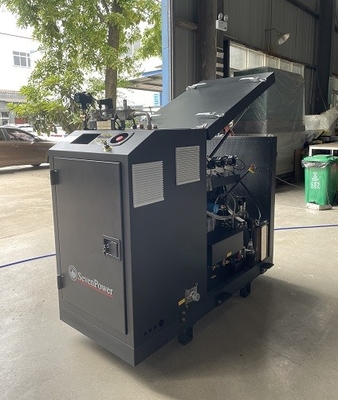 Harga bagus Residential Super Silent Asynchro Water Cooled 8kw 10kva 10kw Natural Gas LPG Biogas Micro CHP Cogenerator on line