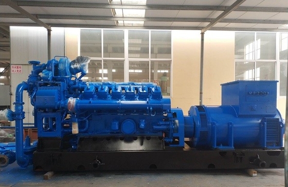 Harga bagus Low Engine Speed Long Service Life Continuous 800KW 1000KVA Natural Gas Biogas Generator Set Power Station on line