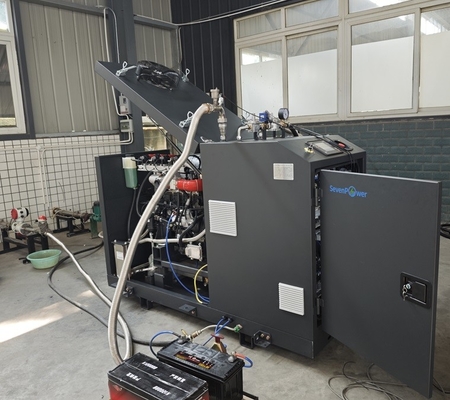 Harga bagus 88.8% Overall Efficiency Natural Gas CHP Heat And Power Co-generation Unit 20KW 25KVA on line