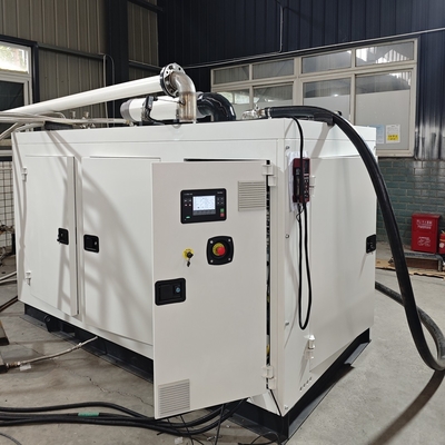 Harga bagus High Thermal Efficiency Low Noise Silent Natural Gas BHKW CHP Unit Cogen 120kw 150kva with CE Approval and Low Emissions on line