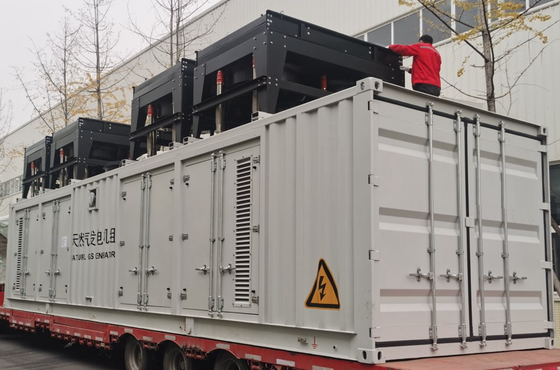 Harga bagus Silencer Equipped 250KW 300KVA 500KW 625KVA Deutz Natural Gas LNG CNG Generator Set for Outdoor Gas and Oil Fields on line