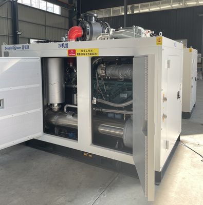 Harga bagus 150KW Natural Gas Silent CHP Combined Heat Power Environmentally Friendly Design on line