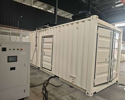 Harga bagus Kontainer Premium 120kW 150KVA Efisiensi Tinggi Kebisingan Rendah CHP Gas Alam on line