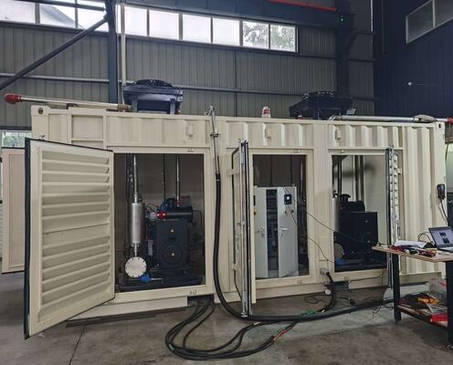 Harga bagus Premium 50hz 60hz Efisiensi tinggi Kebisingan rendah 120kW 150KVA Unit Piston Gas Alam GPU on line