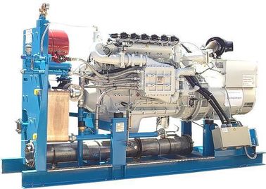 Harga bagus 60Hz 127V 3 Phase Biogas Generator Set, Biomass Gas Generator Desain Diam / Terbuka on line