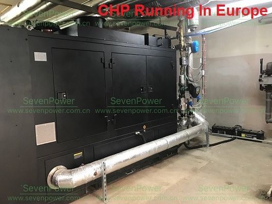 Harga bagus Silent 120KW 150KVA Natural Gas Cogeneration Unit on line