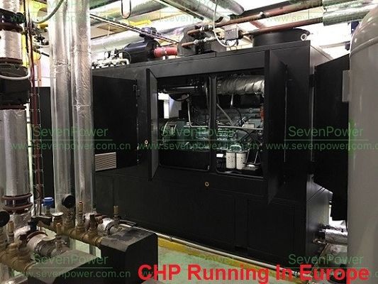 Harga bagus 400V 230V 230KW Natural Gas Cogeneration Power Plant on line