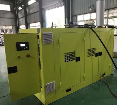 Harga bagus Water Cooled Silent 100kw Cummins Natural Gas CHP Generator Set 24hours Continuous Running on line