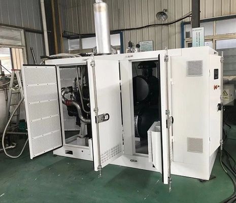 Harga bagus Backup Silent 250KW 300KVA Natural Gas Generator Set With Turbo on line