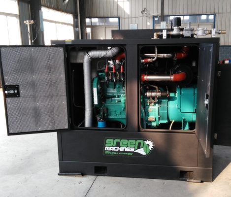 Harga bagus Biogas CHP BHKW 30KW 40KVA CE Certified For Heating Hot Water Farm Power Supply on line