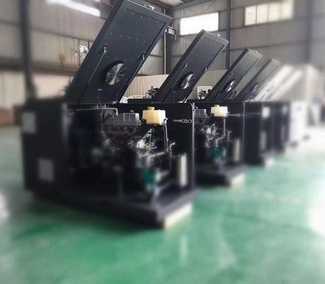 Harga bagus Electric Start Super Silent Low Noise 3 Phase Single Phase 6kw 8kw 10KVA Micro CHP Generator Set on line
